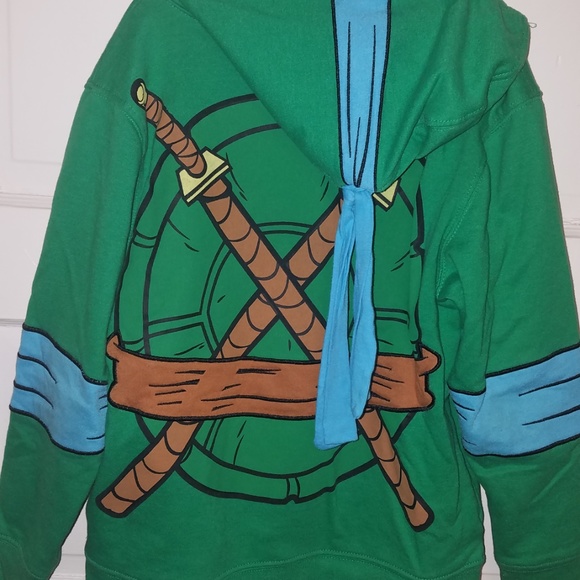 Teenage Mutant Ninji Turtle Hoodie - Kids S - Picture 4 of 4